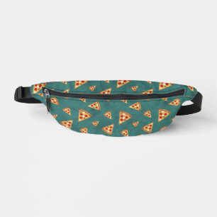 Tranches de pizza cool motif vert sarcelle vintage