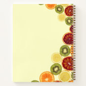 Tranches divers Carnet de fruits frais (Dos)