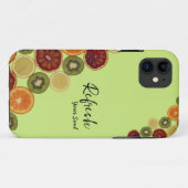 Tranches divers fruits frais coque iphone (Dos (Horizontal))