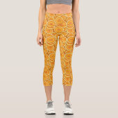 Tranches d'orange - Cute Capris Leggings (Recto)