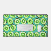 Tranches Kiwi sur turquoise (Clavier et souris)