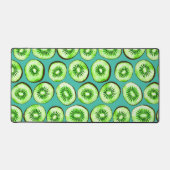 Tranches Kiwi sur turquoise (Recto)