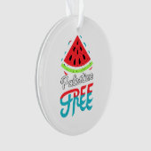 Tranches paisibles Watermelon Free Palestine - Sou (devant)