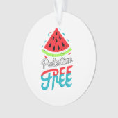 Tranches paisibles Watermelon Free Palestine - Sou (devant)