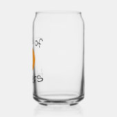 Tranen van Bitcoin Haters BTC Crypto Blikvorm Glas (Links)