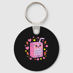 Tranen van de babypapa kawaii sapverpakking schatt sleutelhanger
