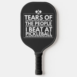 Tranen van de mensen die ik sla bij Pickleball Paddle