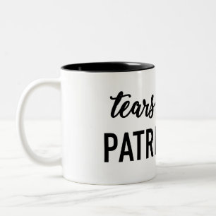 Tranen van de Patriarchy-Mok Tweekleurige Koffiemok
