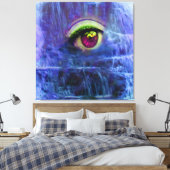 Tranen van de Waterval Canvas Afdruk (Insitu (Slaapkamer))