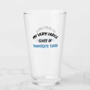 Tranen van Democraten Glas