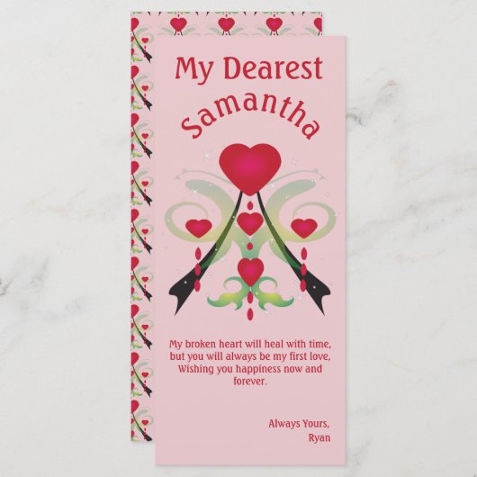 Tranen van een gebroken hart (Voorkant / Achterkant)