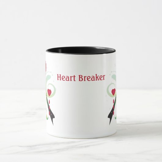 Tranen van een gebroken hart mok (Midden)