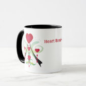 Tranen van een gebroken hart mok (Voorkant links)