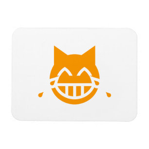 Tranen van Joy Emoji Cat Magneet