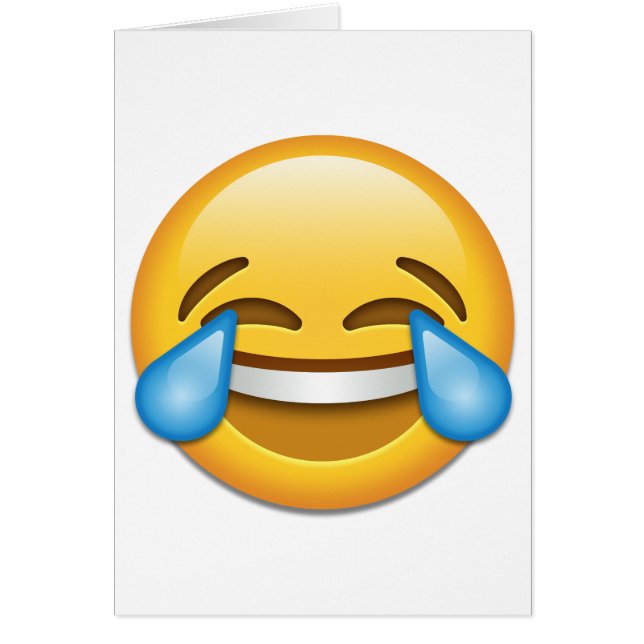 tranen van Joy emoji grappig (Voorkant)