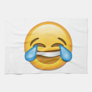 tranen van Joy emoji grappig Theedoek