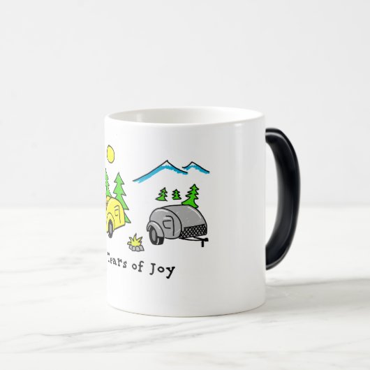 Tranen van Joy Magische Mok (Voorkant rechts)