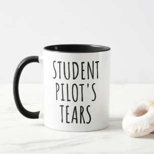 Tranen van leerling piloten Grappige luchtvaart hu Mok