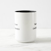 TRANEN VAN MIJN DAMSPEL RIVALEN – Grappige Koffie Mok (Midden)