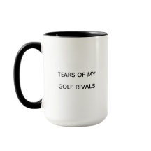 TRANEN VAN MIJN GOLF RIVALEN – Grappige koffie