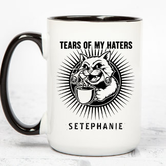 Tranen Van Mijn Haters Mok, Grappige Katten Mok, H Mok