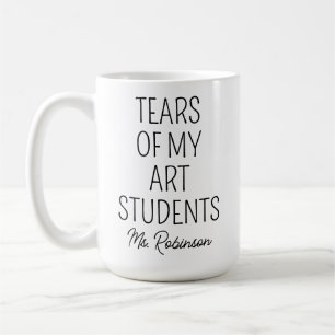 Tranen van mijn kunststudenten, waardering voor de koffiemok
