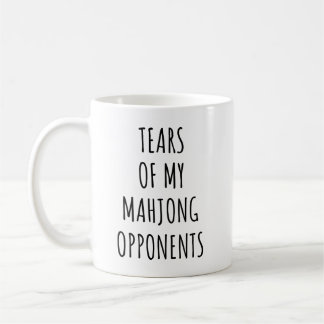 Tranen Van Mijn Mahjong-tegenstanders Mahjong-lief Koffiemok