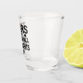 Tranen van mijn Pickleball Funny minimale Pickleba Shot Glas (Rechts)
