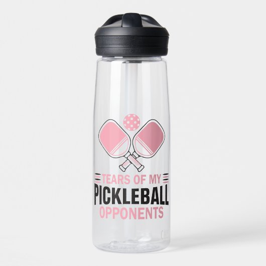 Tranen van mijn Pickleball tegenstanders Waterfles (Voorkant)