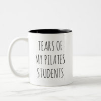 Tranen van mijn Pilates-studenten mok fitness cade