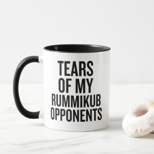 Tranen Van Mijn Rummikub-tegenstanders Mok