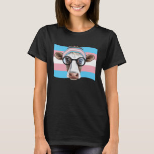 Trangender Pride Vlag Kleuren en Trans Vlag voor C T-shirt