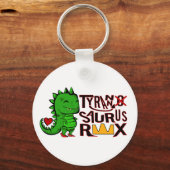 Tranny Saurus Rex Sleutelhanger (Voorkant)
