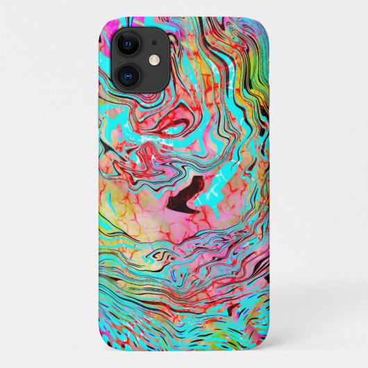 Tranquability Abstracte Fluid Art Case-Mate iPhone Case (Achterkant)