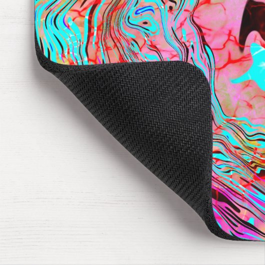 Tranquability Abstracte Fluid Art Muismat (Hoek)