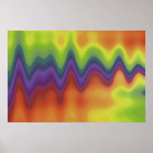 Tranquil avond poster (Voorkant)