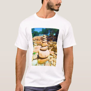 Tranquil Balancing Rocks T-shirt