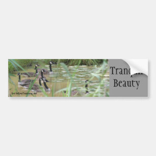 Tranquil Beauty Inspirerend Bumpersticker