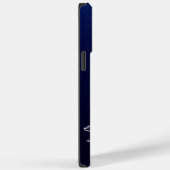 Tranquil Blooms: Witte Lelie en bladeren Case-Mate iPhone Case (Achterkant / Rechts)