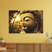 Tranquil Buddha Wrapped Canvas Afdruk (Insitu (Woonkamer))