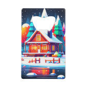 Tranquil Christmas Kredietkaart Flessenopener (Achterkant)