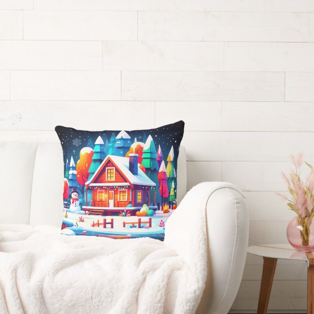 Tranquil Christmas Kussen (Bank)