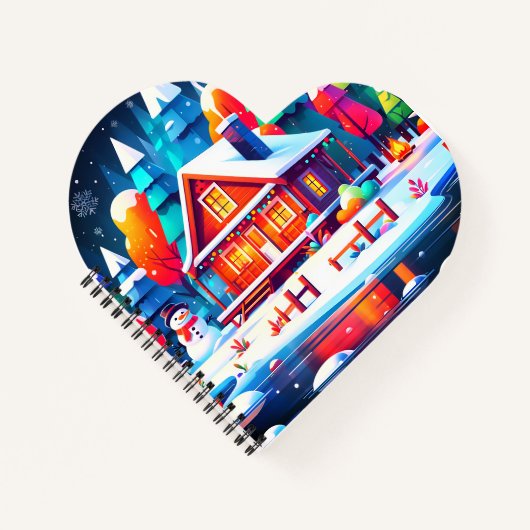 Tranquil Christmas Notitieboek (Voorkant)