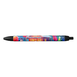 Tranquil Christmas Zwarte Inkt Pen