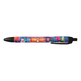 Tranquil Christmas Zwarte Inkt Pen