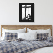 Tranquil Dove Canvas Afdruk (Insitu (Slaapkamer))
