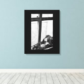 Tranquil Dove Canvas Afdruk (Insitu (Houten vloer))