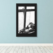 Tranquil Dove Canvas Afdruk (Insitu (Houten vloer))