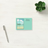 Tranquil en Serene Turquoise Beach in Hawaii Post-it® Notes (Kantoor)