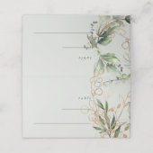 Tranquil Eucalyptus Elegant Green Breezy Zee (Buitenkant ongevouwen)